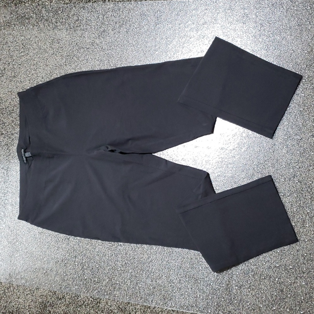 Eileen Fisher Slim Ankle Stretch Graphite Pants Size XS